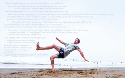 Poem + Photograph = Poetograph #3: When Things Fall Apart